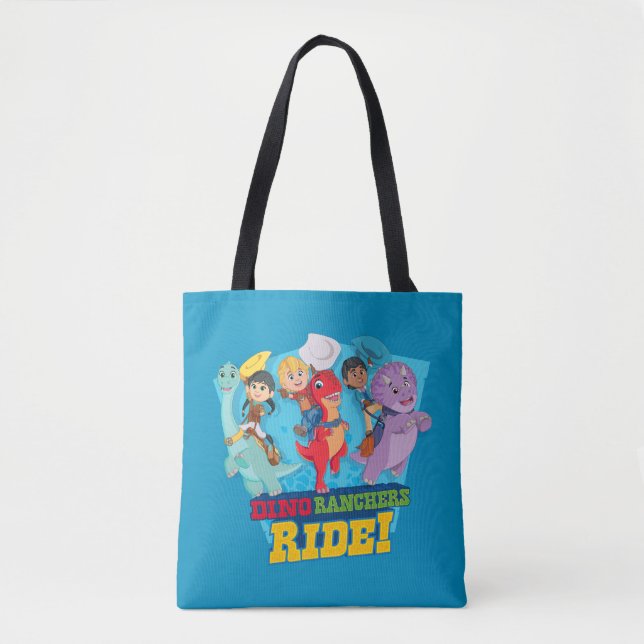 Tote Bag Dino Ranch | Les Ranchers Ride ! (Devant)