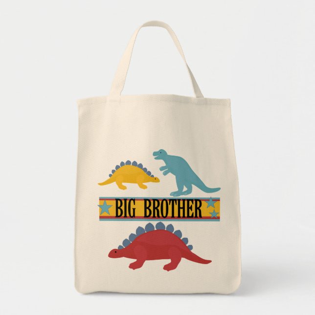 Tote Bag Dinosaur Big Brother (Devant)