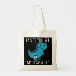Tote Bag Dinosaure Broken Leg Se Bien Bientôt Pour Les Garç