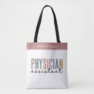 Tote Bag Diplôme d'adjoint de médecin PA personnalisé