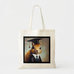 Tote Bag Diplômé d'écureuil