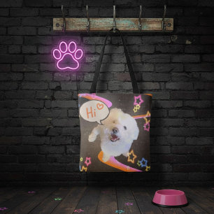 Tote Bag Dire simplement "Bonjour"