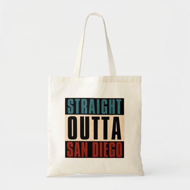 Tote Bag Directement à San Diego Californie CA USA (Devant)