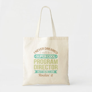 Tote Bag Directeur du programme Cadeau Drôle Appréciation