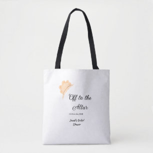Tote Bag Direction l'autel chapeau orange cap chapeau baby