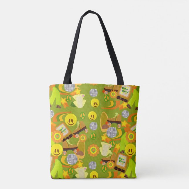 Tote Bag Discothèque super 70 (Dos)