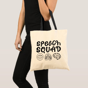 Tote Bag Discours Escouade Pathologie Enseignant Anniversai