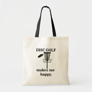 Tote Bag Disk Golf me rend heureux Disk Golf