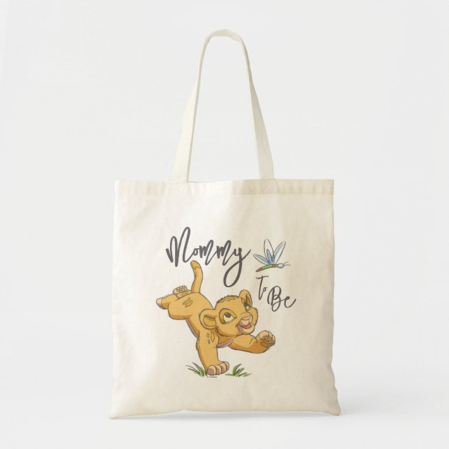 Tote Bag Disney Lion King Simba "Maman à être" (Devant)