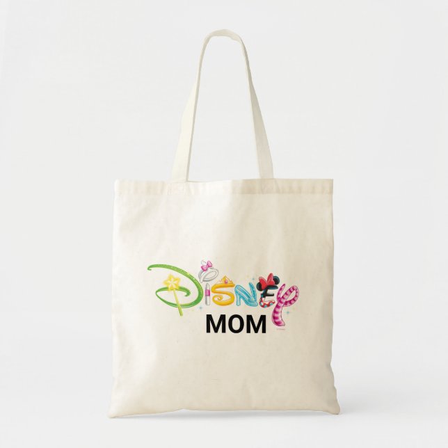 Tote Bag Disney Maman | Caractères filles (Devant)