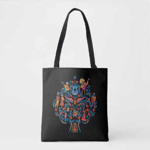 Tote Bag Disney Pixar Coco  Arborescence de caractères colo