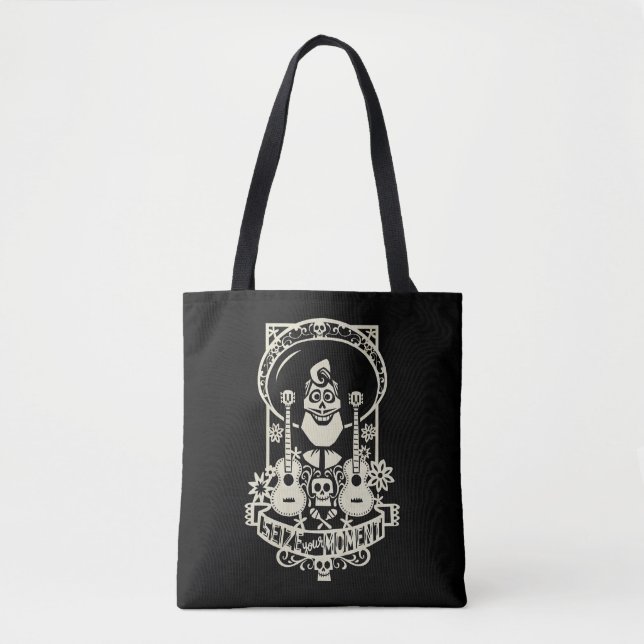 Tote Bag Disney Pixar Coco| Ernesto - Citation amusante (Devant)