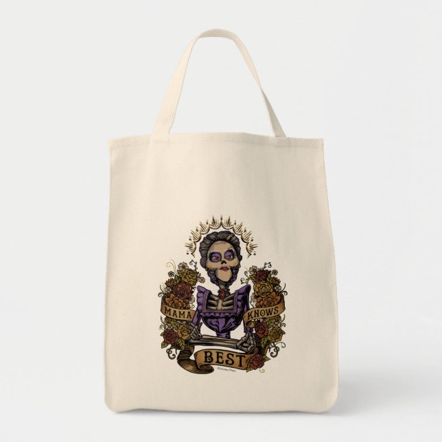 Tote Bag Disney Pixar Coco | Imelda | Mama connaît mieux (Devant)