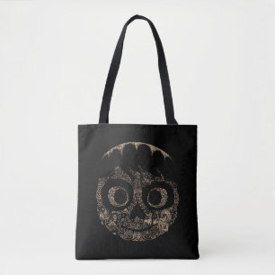 Tote Bag Disney Pixar Coco  Miguel  Graphique du crâne orné