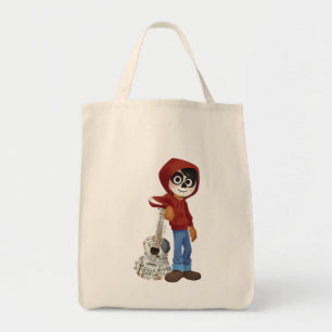Tote Bag Disney Pixar Coco Miguel Se tenir avec la guit