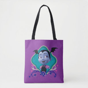 Tote Bag Disney Vampirina - Vee - Floral gothique