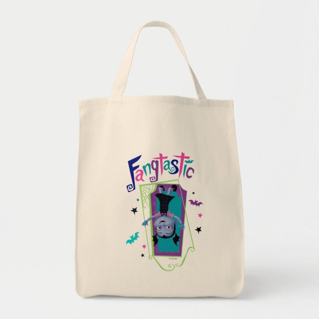 Tote Bag Disney | Vampirina - Vee - Typographie Éffrayante (Devant)