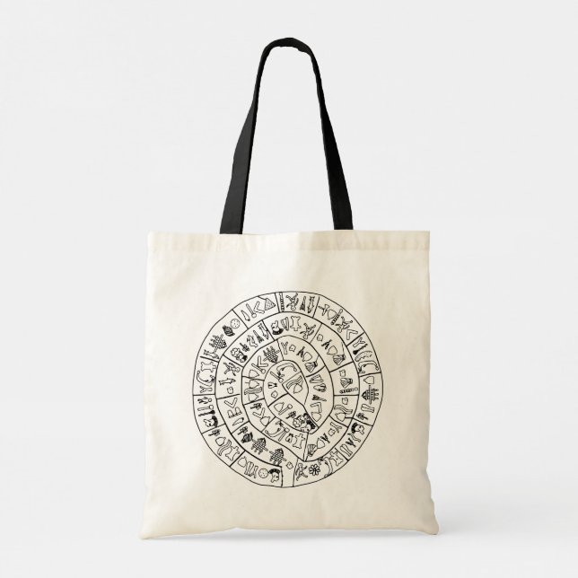 Tote Bag Disque Phaistos de Minoan Crete (Dos)