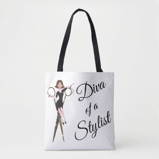 Tote Bag "Diva of a Stylist" (Devant)