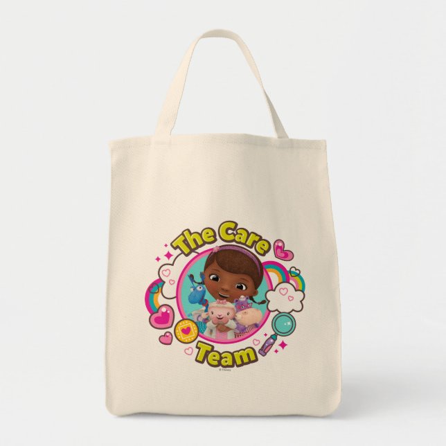 Tote Bag Doc McStuffins | L'équipe de soins (Devant)