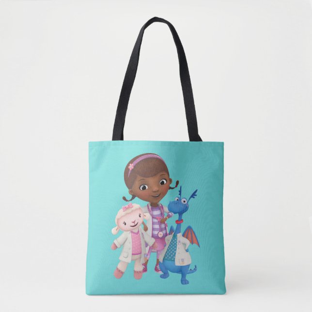 Tote Bag Doc McStuffins| Meilleures bourses de médecine (Devant)