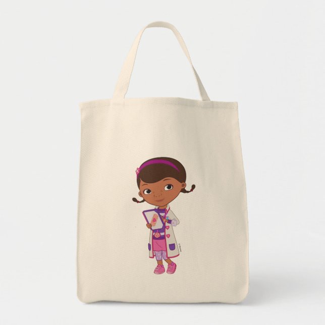 Tote Bag Doc McStuffins | Toute partie de mon travail (Devant)