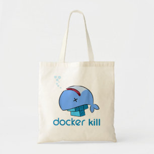 Tote Bag Docker conteneur linux développe le codage de prog