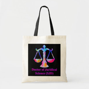 Tote Bag Docteur en Sciences Juridiques SJD Droit Diplôme 
