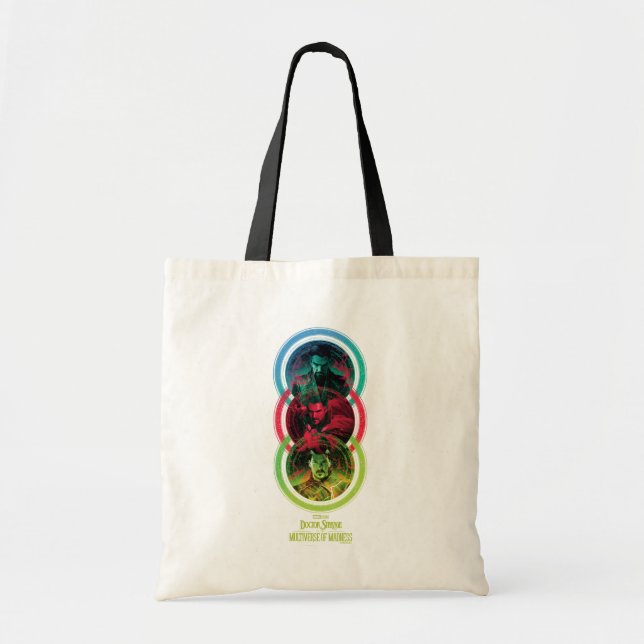 Tote Bag Docteur Strange Alternates Graphique vertical (Devant)