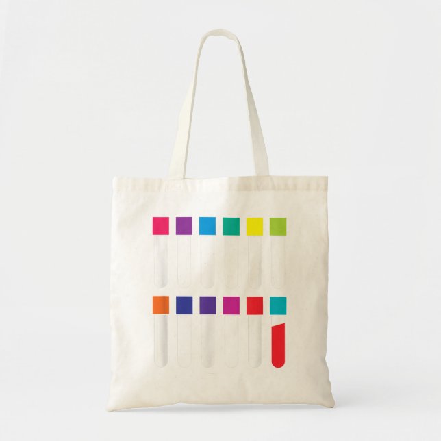 Tote Bag Docto en phlébotomie de laboratoire du tube d'essa (Devant)