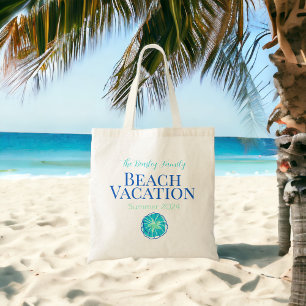 Tote Bag Dollar de sable Custom Beach Cruise Réunion vacanc