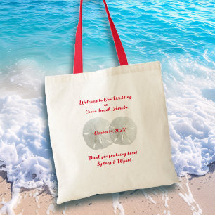 Tote Bag Dollars de sable Mariage Accueil double face