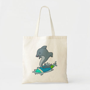 Tote Bag Dolpin comme Surfer avec Surfer