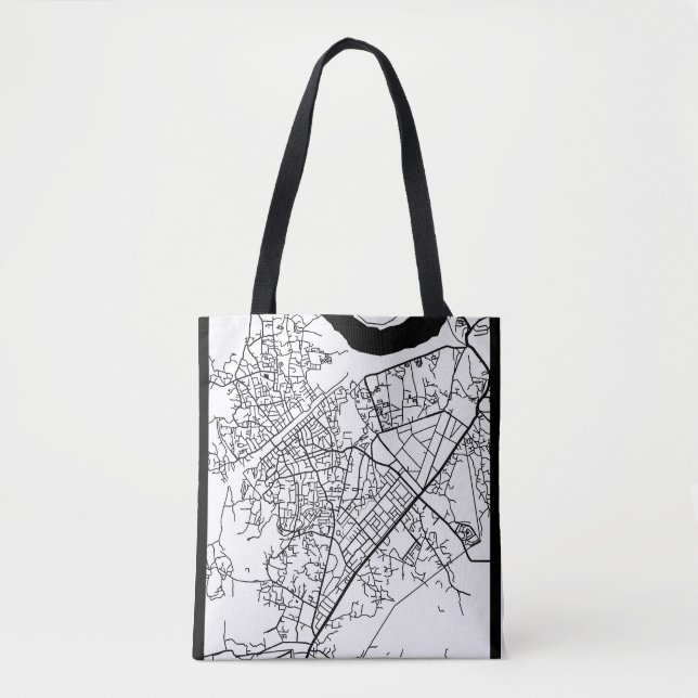 Tote Bag Dombivli Maharashtra City Map (Devant)