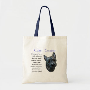 Tote Bag Don d'art Cairn Terrier