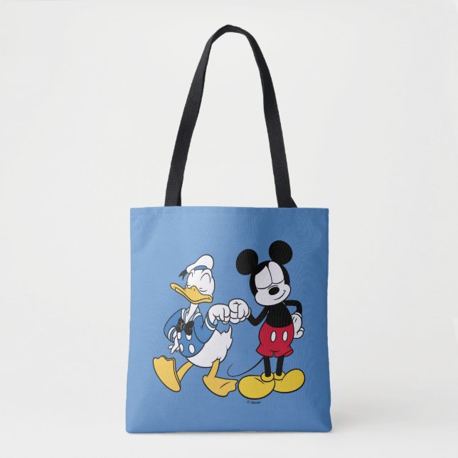 Tote Bag Donald Duck & Mickey Poing Bump (Devant)