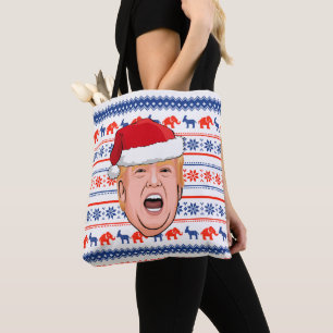 Tote Bag DONALD TRUMP Noël