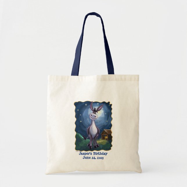 Tote Bag Donkey Party Centre (Devant)