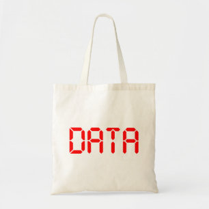 TOTE BAG DONNÉES NUMÉRIQUES