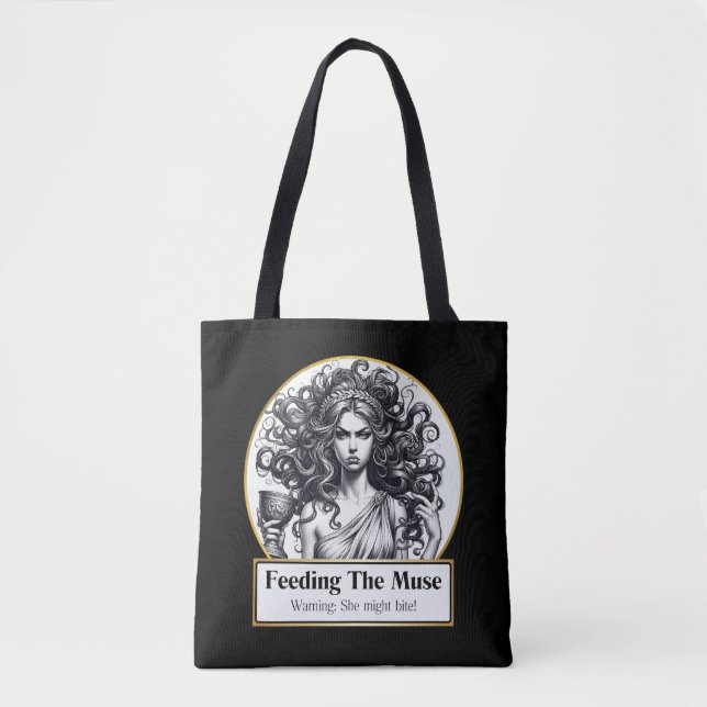 Tote Bag Don't Before Coffee : The Grumpy Muse Chronicles (Devant)