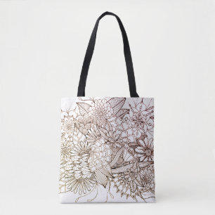 Tote Bag Doodle Art Design Fourre-tout