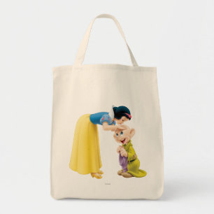 Tote Bag Dopey baisant blanc sur la tête