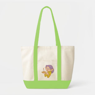 Tote Bag Dopey tenant une bougie