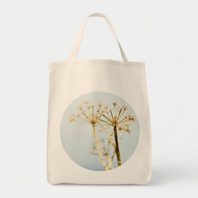 Tote Bag Doré et Turquoise (Devant)