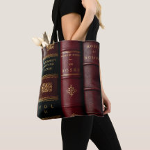 Dos de livres en cuir antique vintage Dark Academi
