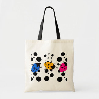 Tote Bag Dots Ladybug