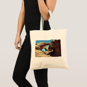 Tote Bag Double Arch Photo du désert