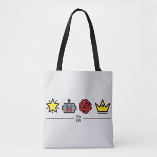 Tote Bag Double robots et Fourre-tout