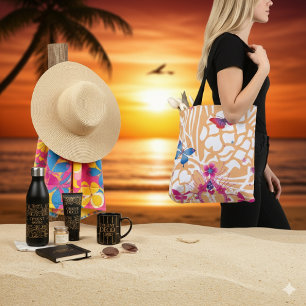Tote Bag Douce Grâce Kaléidoscope Couleurs Pastel Tout-O