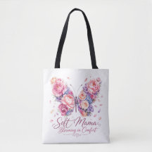 Douce Maman Papillon en Fleur